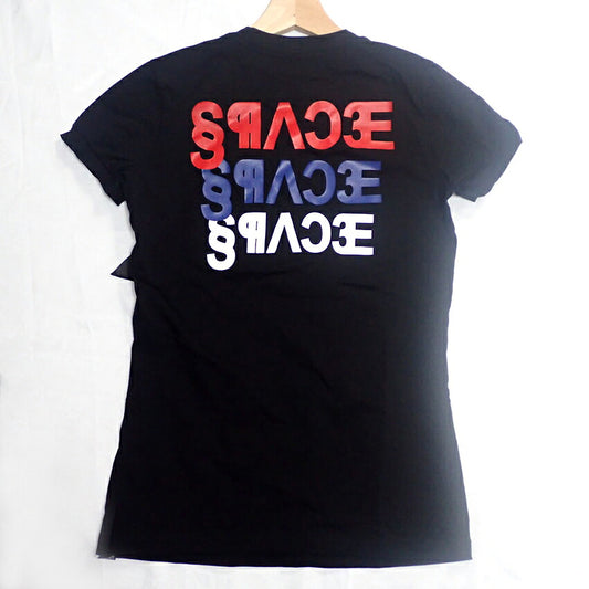 【中古】DIESEL/ディーゼル/デザイン/ワッペン/Tシャツ/ブラック/S/b54-2