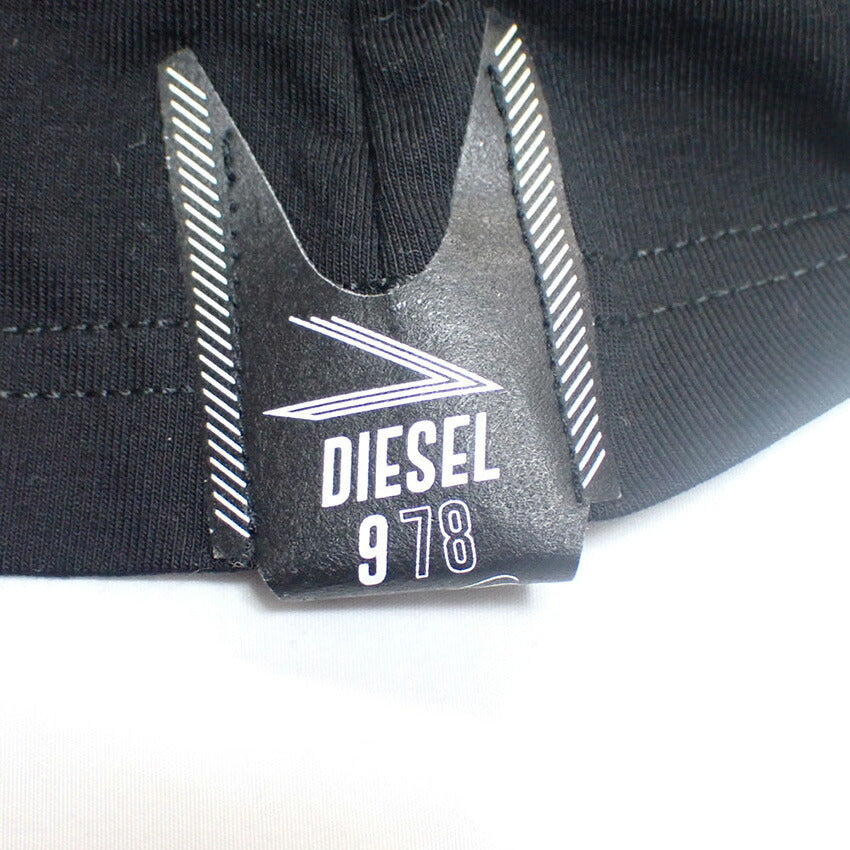 【中古】DIESEL/ディーゼル/デザイン/ワッペン/Tシャツ/ブラック/S/b54-2