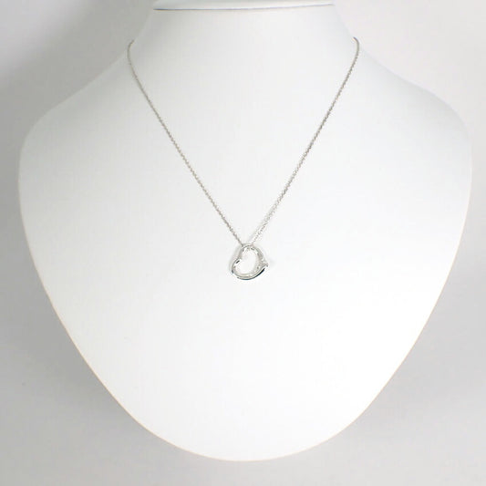 【中古】TIFFANY/ティファニー 925 オープンハート ペンダント/ネックレス/g474-84