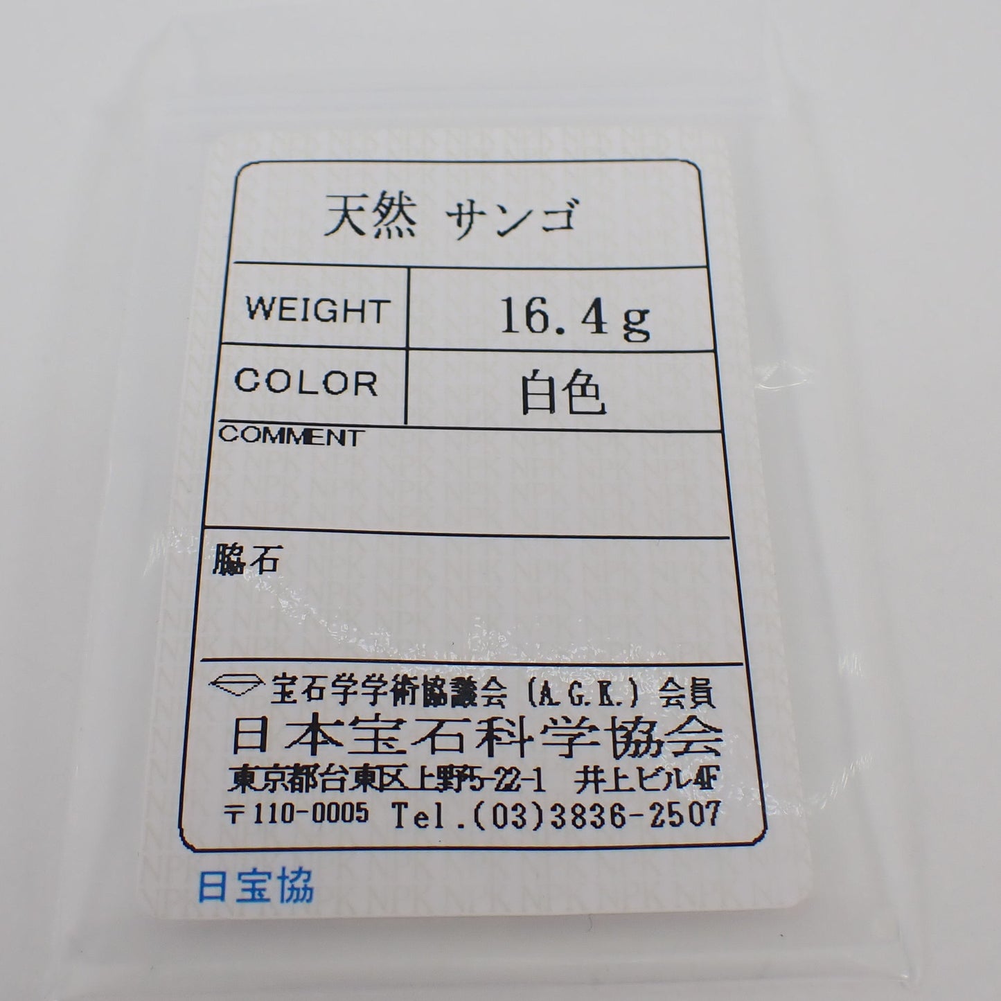 【中古】白サンゴ ネックレス 珠直径約6.0cm-円直径約20.3cm/g498-12