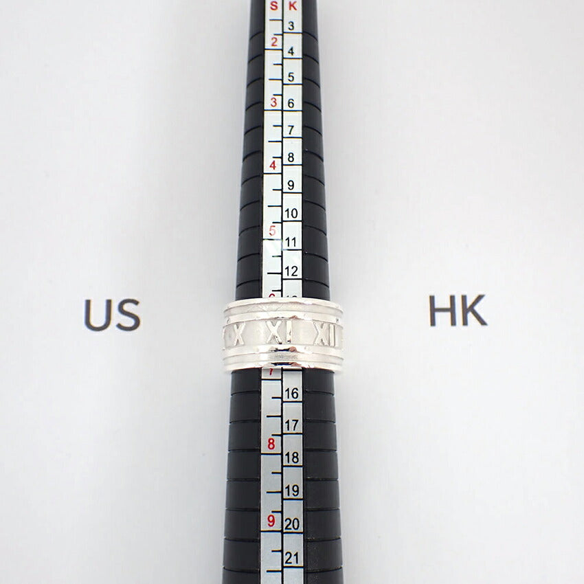 【中古】TIFFANY/ティファニー 925 アトラス ワイド リング /13号/g516-49