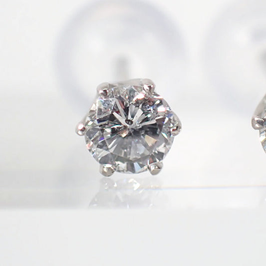【新品】Pt900 ダイヤモンド スタッド 0.15ct、0.15ct ピアス/g518-93