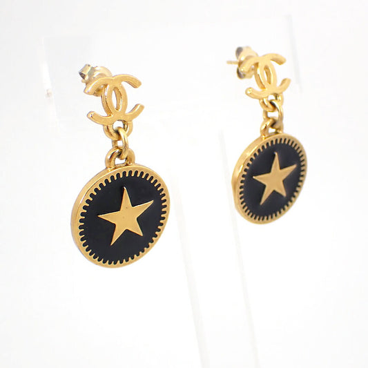 【中古】CHANEL/シャネル スター ピアス/g520-56
