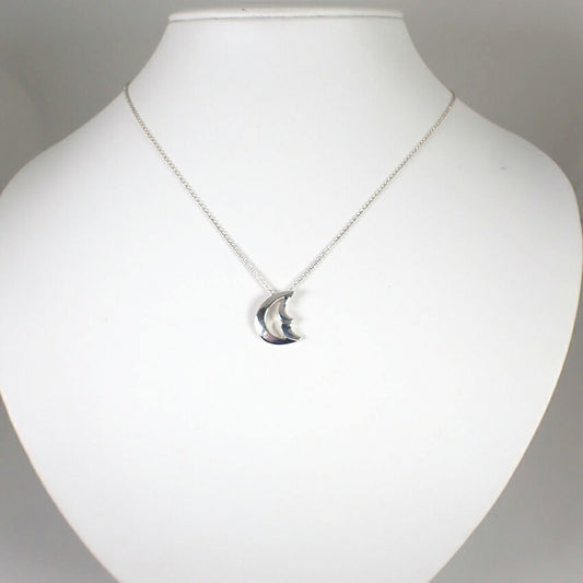 【中古】TIFFANY/ティファニー/925/クレセントムーン/ペンダント/ネックレス/j105-8