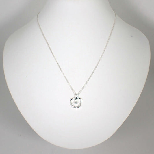 【中古】TIFFANY/ティファニー 925 アップル ペンダント/ネックレス/j106-3