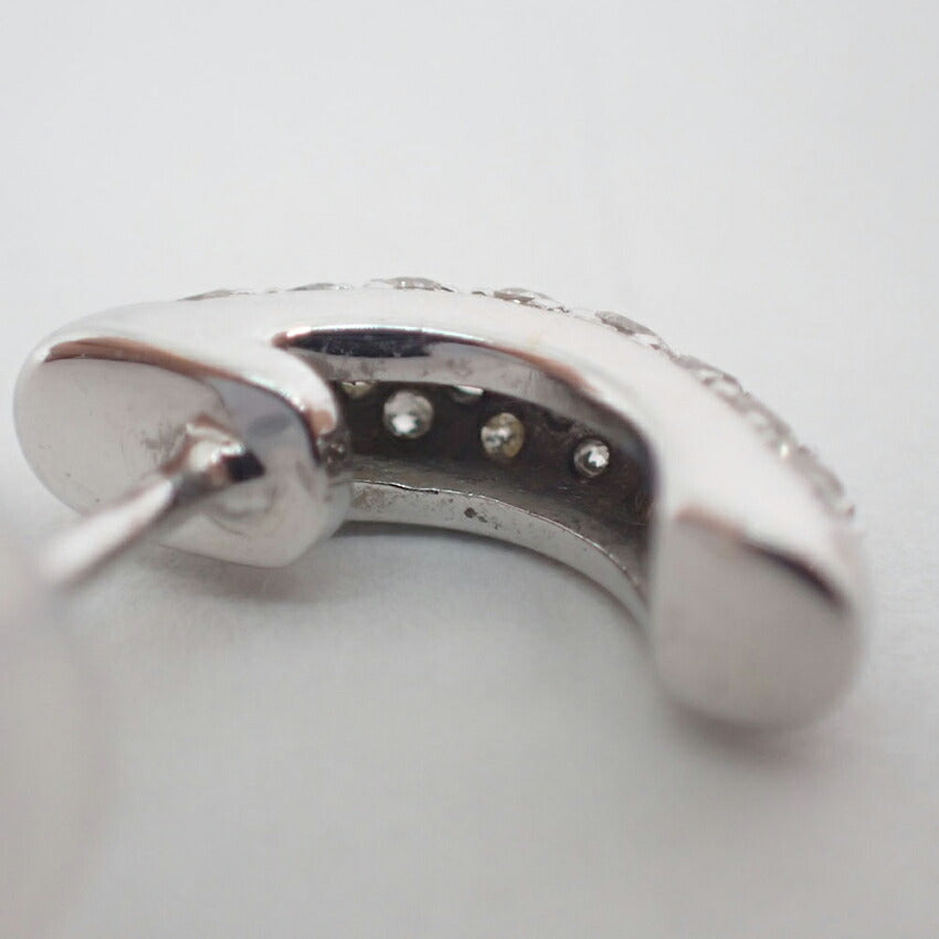 【中古】K18 ダイヤモンド ピアス/j109-1