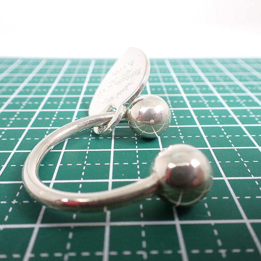 【中古】TIFFANY/ティファニー 925 リターントゥハートタグ キーリング/j125-2