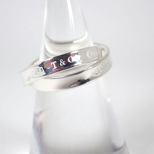【中古】TIFFANY/ティファニー 925 1837 インターロッキングサークル リング /8号/j126-15