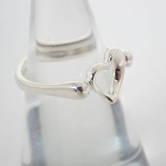 【中古】TIFFANY/ティファニー/シルバー925/オープンハート/リング/9号/j130-4