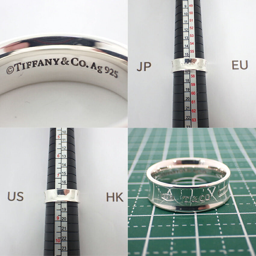 【中古】TIFFANY/ティファニー/シルバーAg925/1837/リング /16号/j130-5