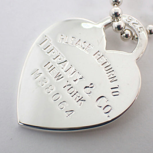 【中古】TIFFANY/ティファニー 925 リターントゥ ハートネックレス/j133-4