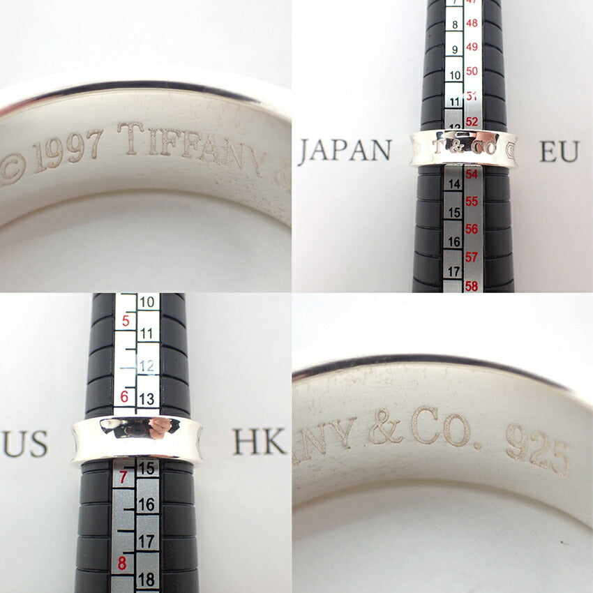 【中古】TIFFANY/ティファニー 925 1837 リング/13号/j14-5