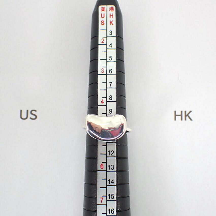 【中古】TIFFANY/ティファニー 925 ビーン リング /7号/j142-65