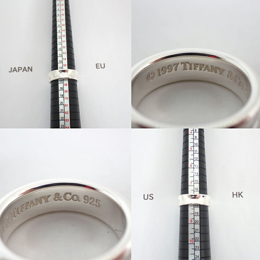【中古】TIFFANY/ティファニー 925 1837 リング /16号/j143-71