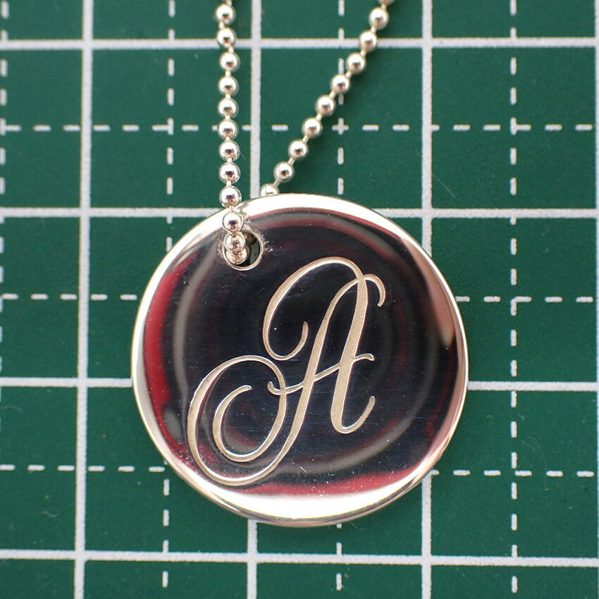 【中古】TIFFANY/ティファニー/Ag925/イニシャル/A/ペンダント/ネックレス/j147-75