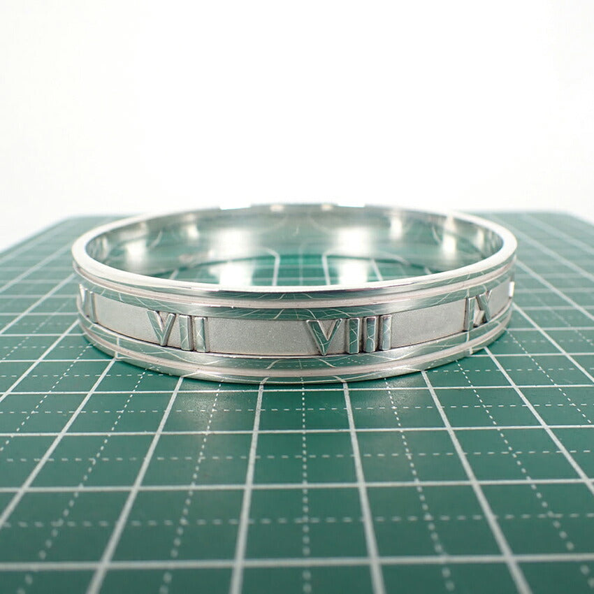 【中古】TIFFANY/ティファニー 925 アトラス バングル/j160-33