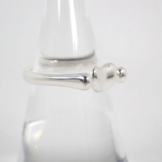 【中古】TIFFANY/ティファニー/Ag925/ビーン/リング/ 10号/j179-2