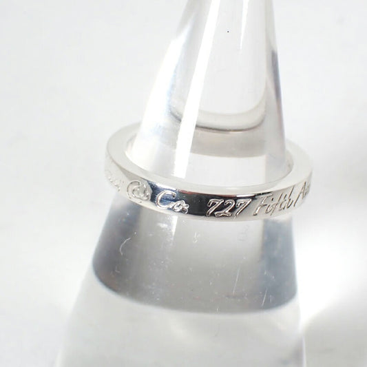 【中古】TIFFANY/ティファニー/925/ノーツ/ナロー/リング/9号/j181-1