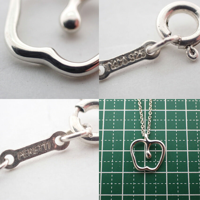 【中古】TIFFANY/ティファニー/925/アップル/ペンダント/ネックレス/j182-6