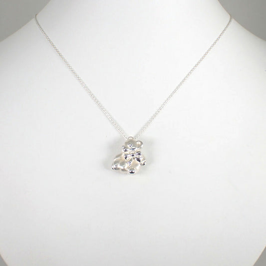 【中古】TIFFANY/ティファニー 925 ベア ペンダント/ネックレス/j188-10