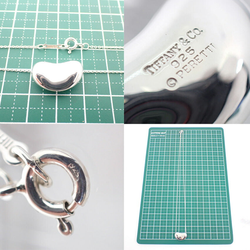 【中古】TIFFANY/ティファニー 925 ビーン ペンダント/ネックレス/j188-8