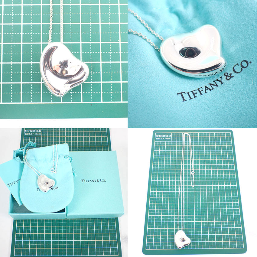 【中古】TIFFANY/ティファニー 925 フルハート ペンダント/ネックレス/j189-1