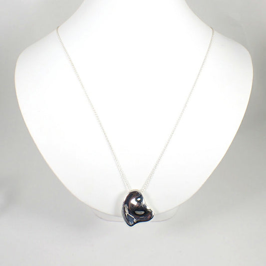 【中古】TIFFANY/ティファニー 925 フルハート ペンダント/ネックレス/j189-1