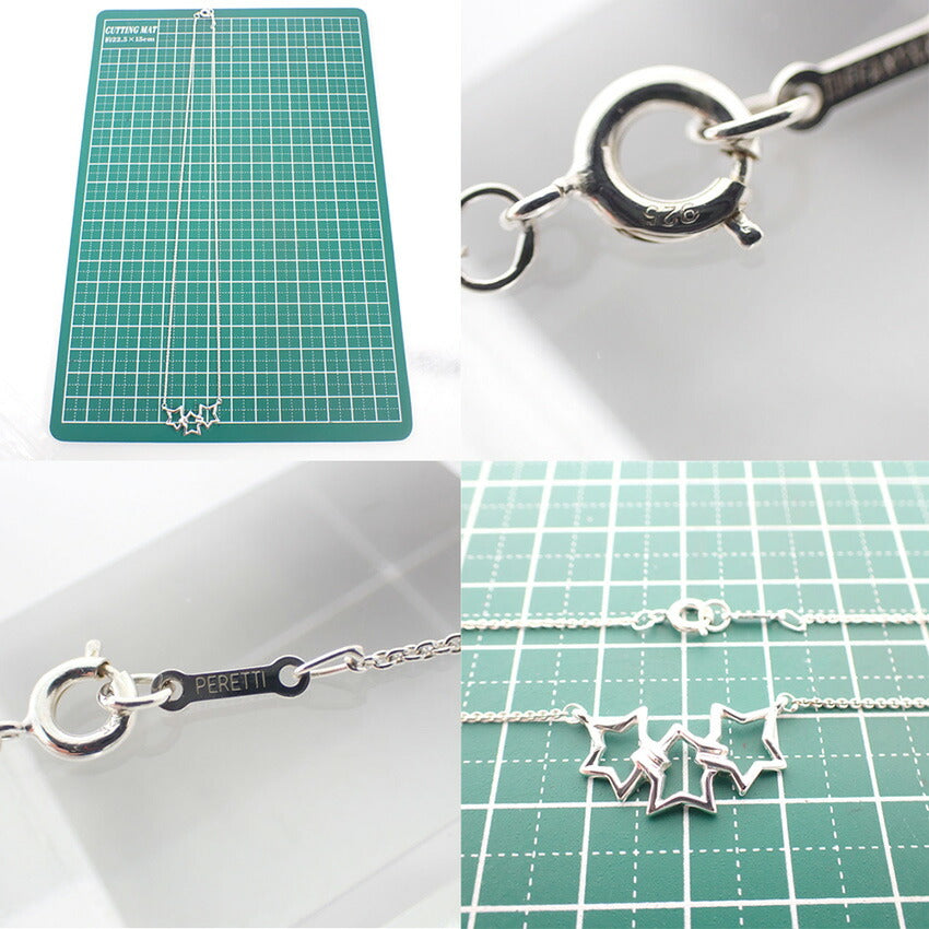 【中古】TIFFANY/ティファニー 925 トリプルスター ネックレス/j189-4