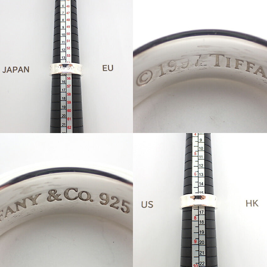 【中古】TIFFANY/ティファニー 925 1837 リング/14号/j190-10