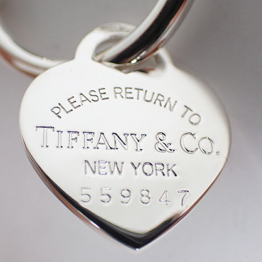 【中古】TIFFANY/ティファニー 925 リターントゥティファニー ハートタグ キーリング/j191-2