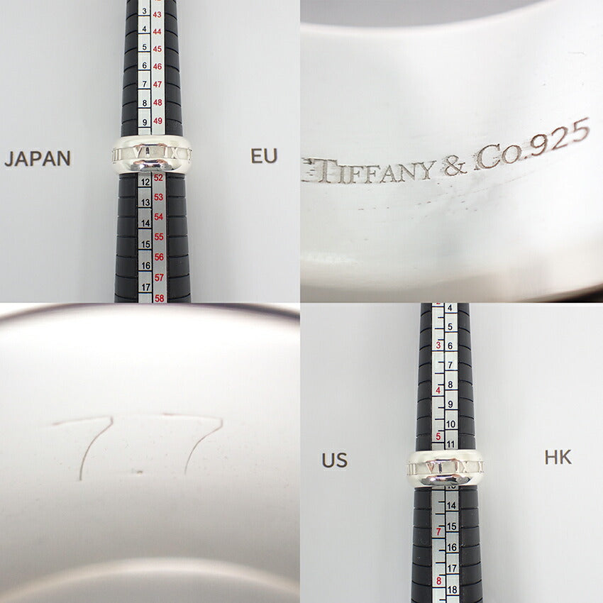 【中古】TIFFANY/ティファニー 925 アトラス リング/11号/j192-1