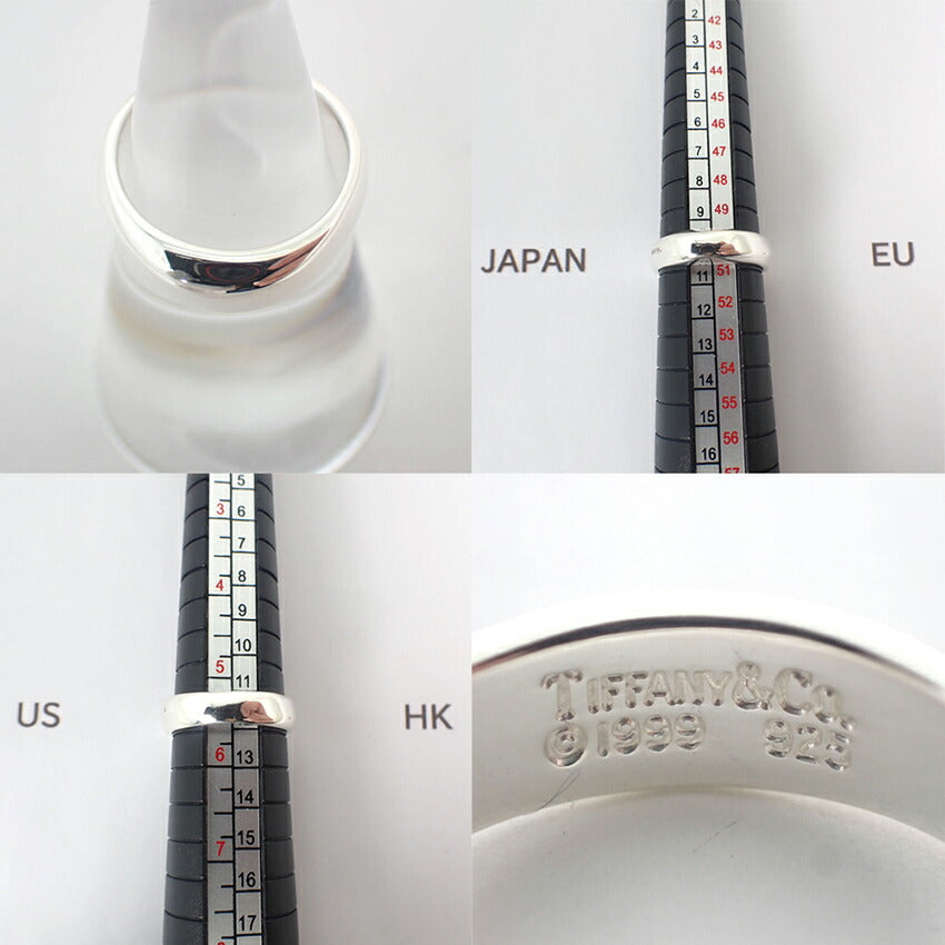 【中古】TIFFANY/ティファニー/925/ナイフエッジ/リング/10号/j194-9