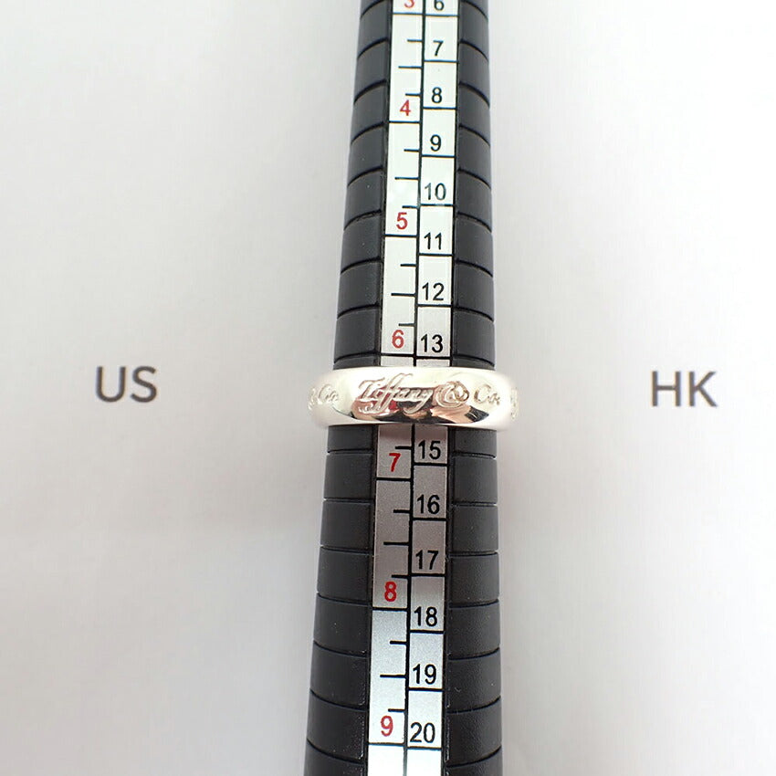 【中古】TIFFANY/ティファニー 925 ノーツ リング /13号/j197-4