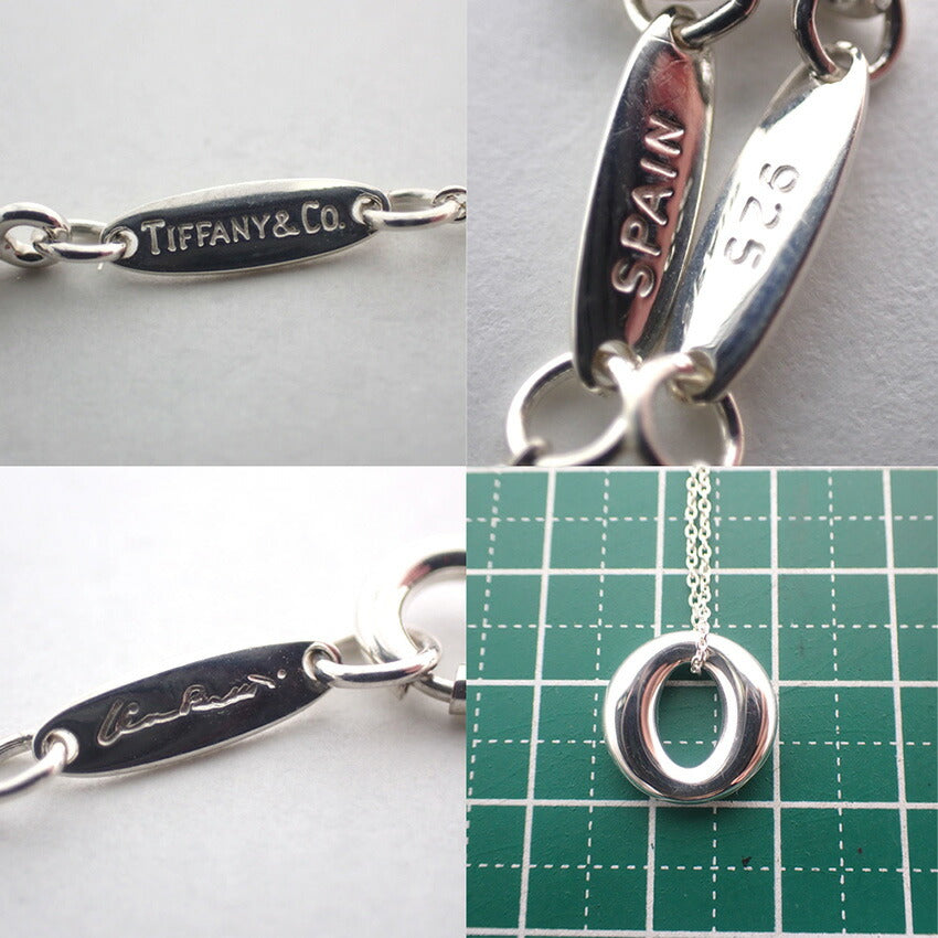 【中古】TIFFANY/ティファニー 925 セビアナ ペンダント/ネックレス/j199-10