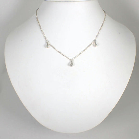 【中古】TIFFANY/ティファニー 925 ティアドロップ ペンダント/ネックレス/j202-7