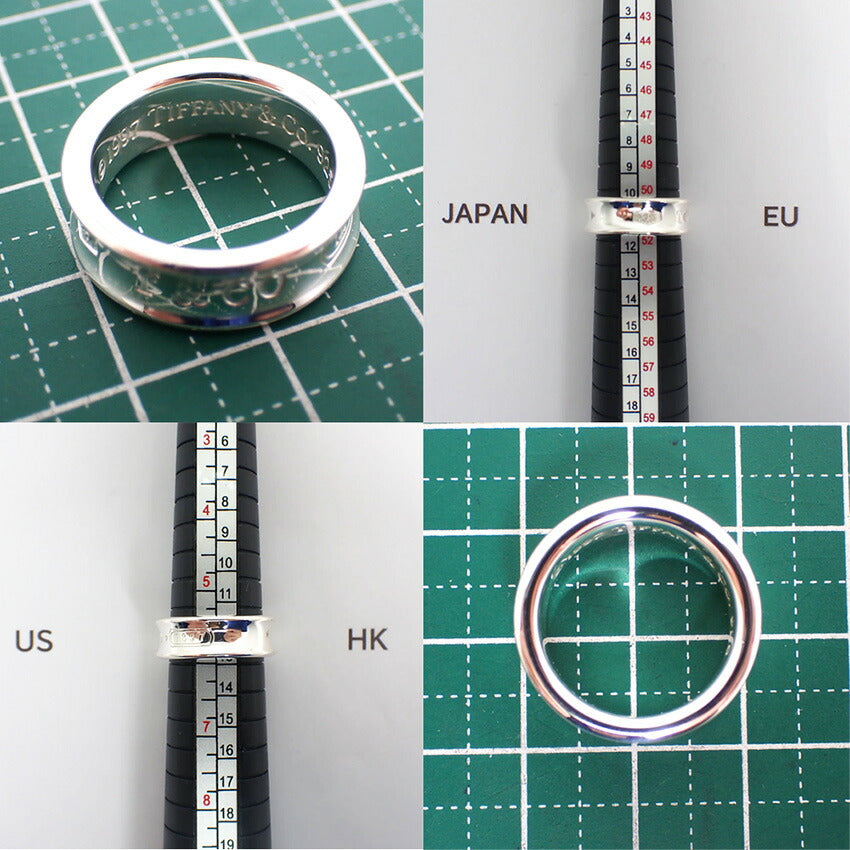 【中古】TIFFANY/ティファニー 925 1837 リング/11号/j203-6