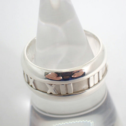 【中古】TIFFANY/ティファニー 925 アトラスワイド リング /14号/j203-8