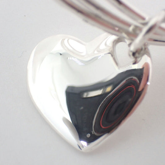 【中古】TIFFANY/ティファニー 925 ハートタグ 3連 ブレスレット/j205-5