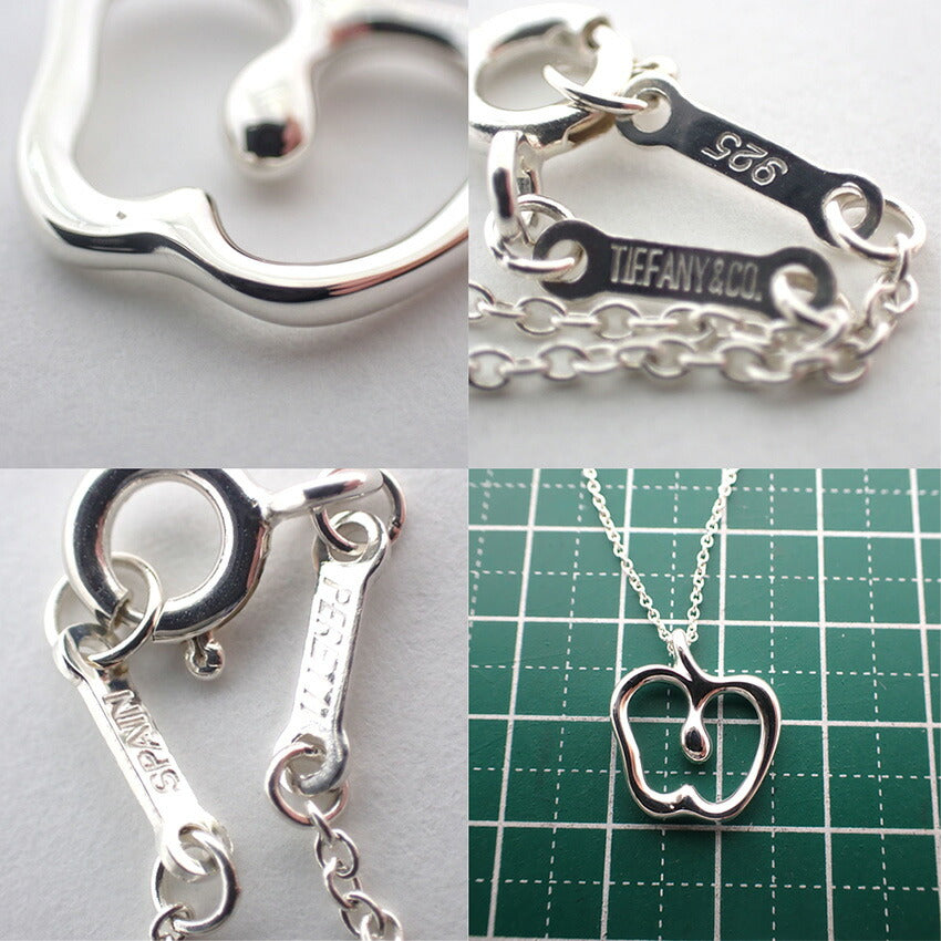 【中古】TIFFANY/ティファニー 925 アップル ペンダント/ネックレス/j205-8