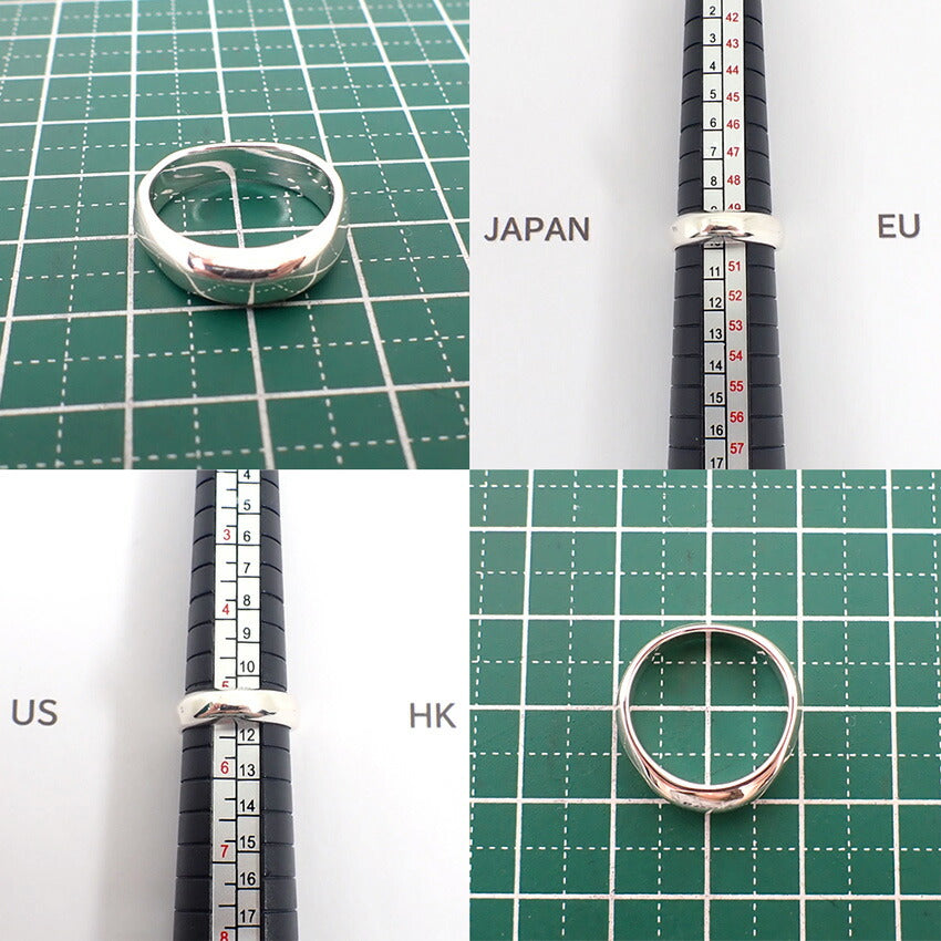 【中古】TIFFANY/ティファニー 925 ナイフエッジ リング /10号/j209-4