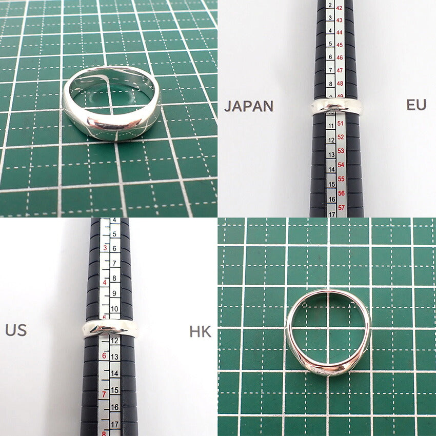 【中古】TIFFANY/ティファニー 925 ナイフエッジ リング /10号/j209-4