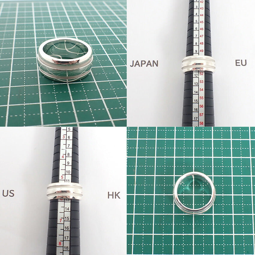 【中古】TIFFANY/ティファニー/925/ダブルライン/グルーブド/リング/11号/j210-4