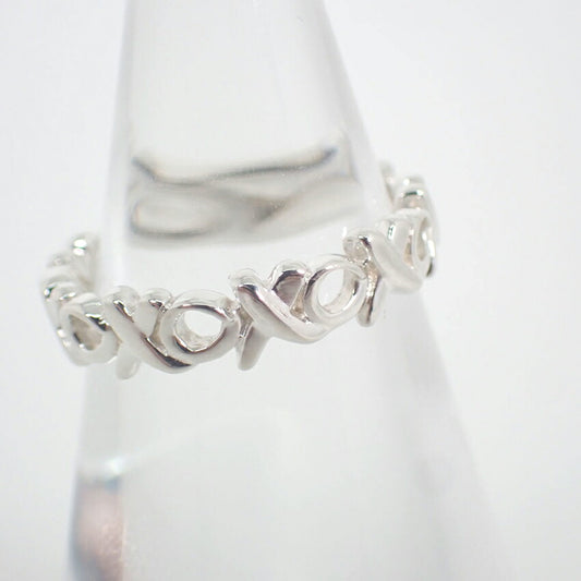 【中古】TIFFANY/ティファニー/925/ラブ&キス/リング/7号/j210-9