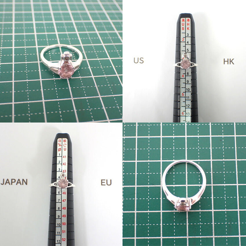 【中古】VivienneWestwood/ヴィヴィアン オーブ クリスタルリング/j218-11