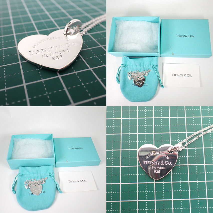 【中古】TIFFANY/ティファニー 925 リターントゥ ハートタグ ネックレス/j218-12