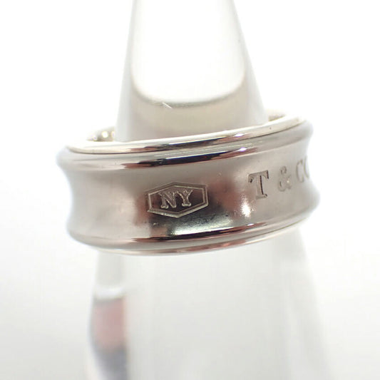 【中古】TIFFANY/ティファニー 925 チタン 1837 リング /8号/j218-9
