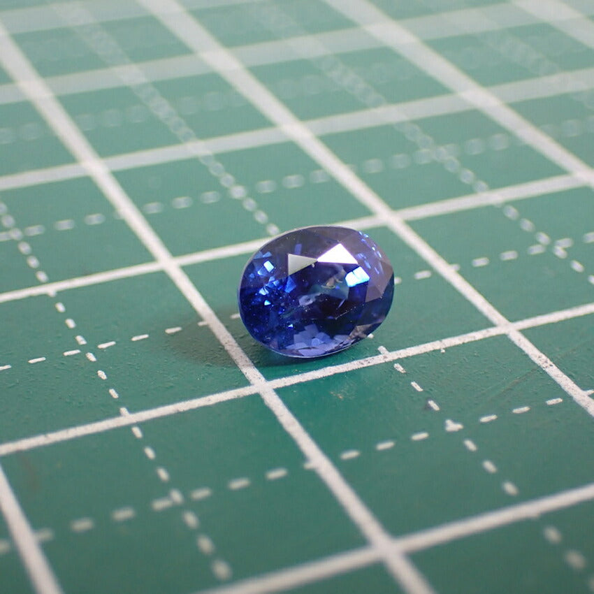 【中古】天然サファイア ルース 1.070ct/j219-5
