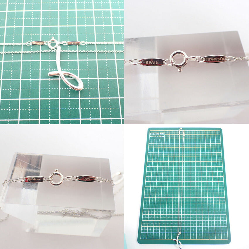 【中古】TIFFANY/ティファニー 925 イニシャル l ペンダント/ネックレス/j220-10