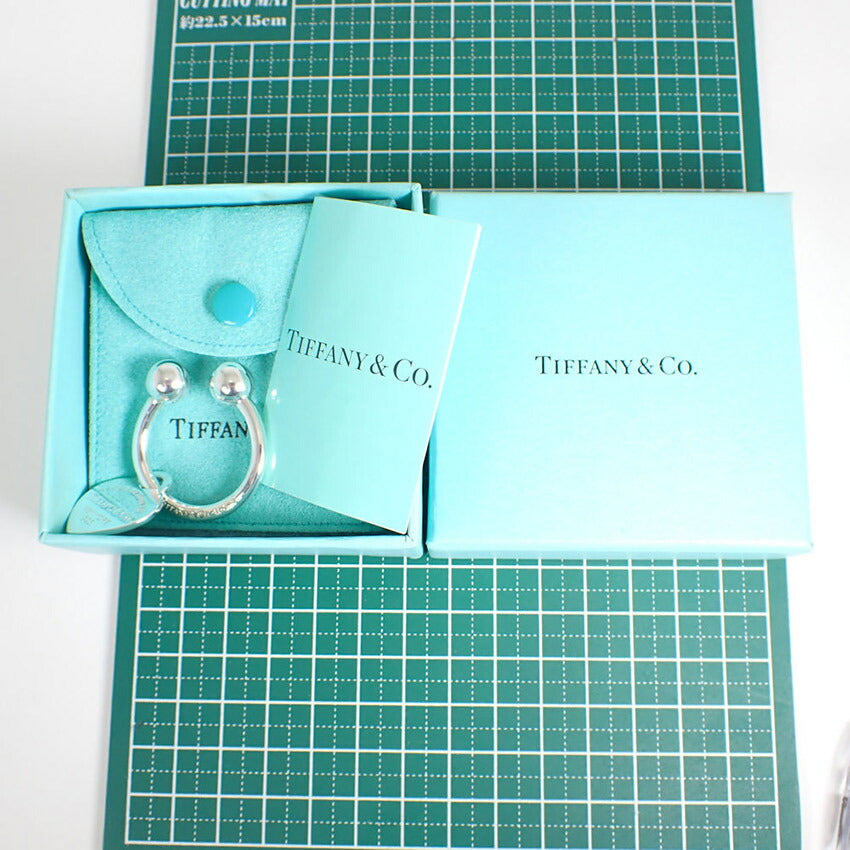 【中古】TIFFANY/ティファニー 925 リターントゥティファニー ハートタグ キーリング/j220-9