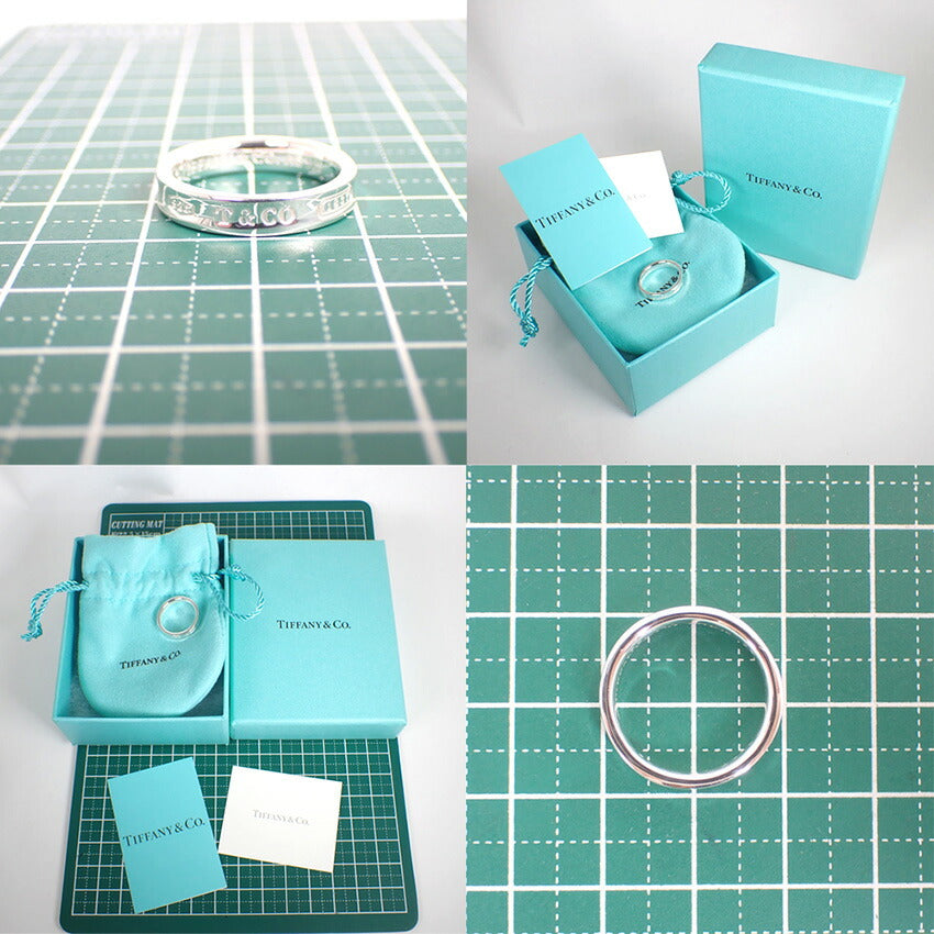 【中古】TIFFANY/ティファニー 925 1837 ナロー リング/10号/j221-10